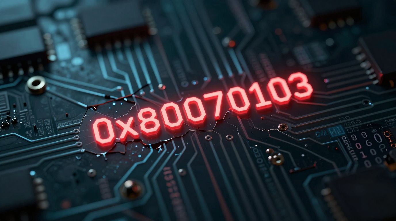 install error - 0x80070103